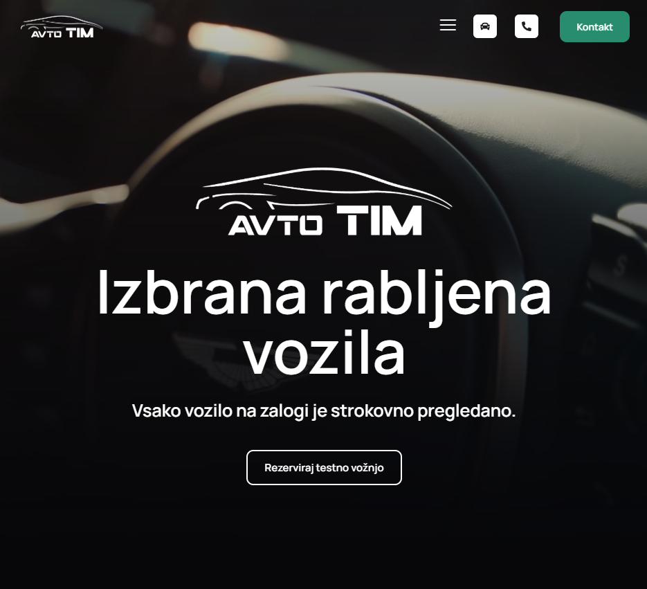 Prodaja in servis rabljenih vozil | avtotim.si