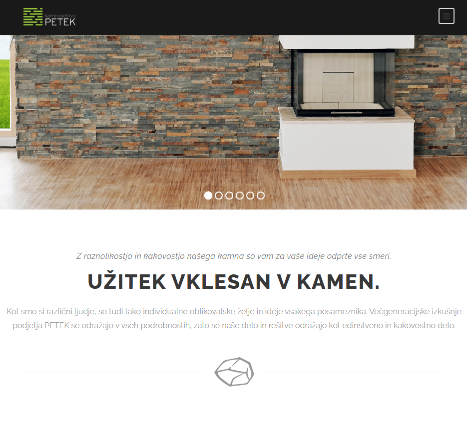 Kamnoseštvo Petek | kamnosestvo.si